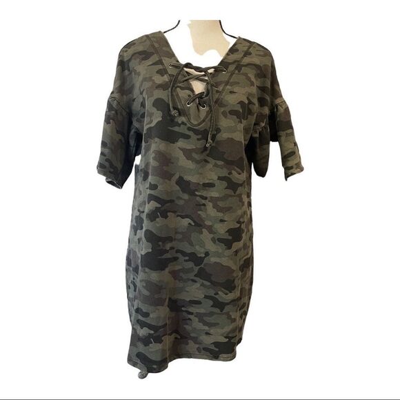 Anthropologie Sanctuary Camo Print Mariska Mini-Size XS - Picture 2 of 11
